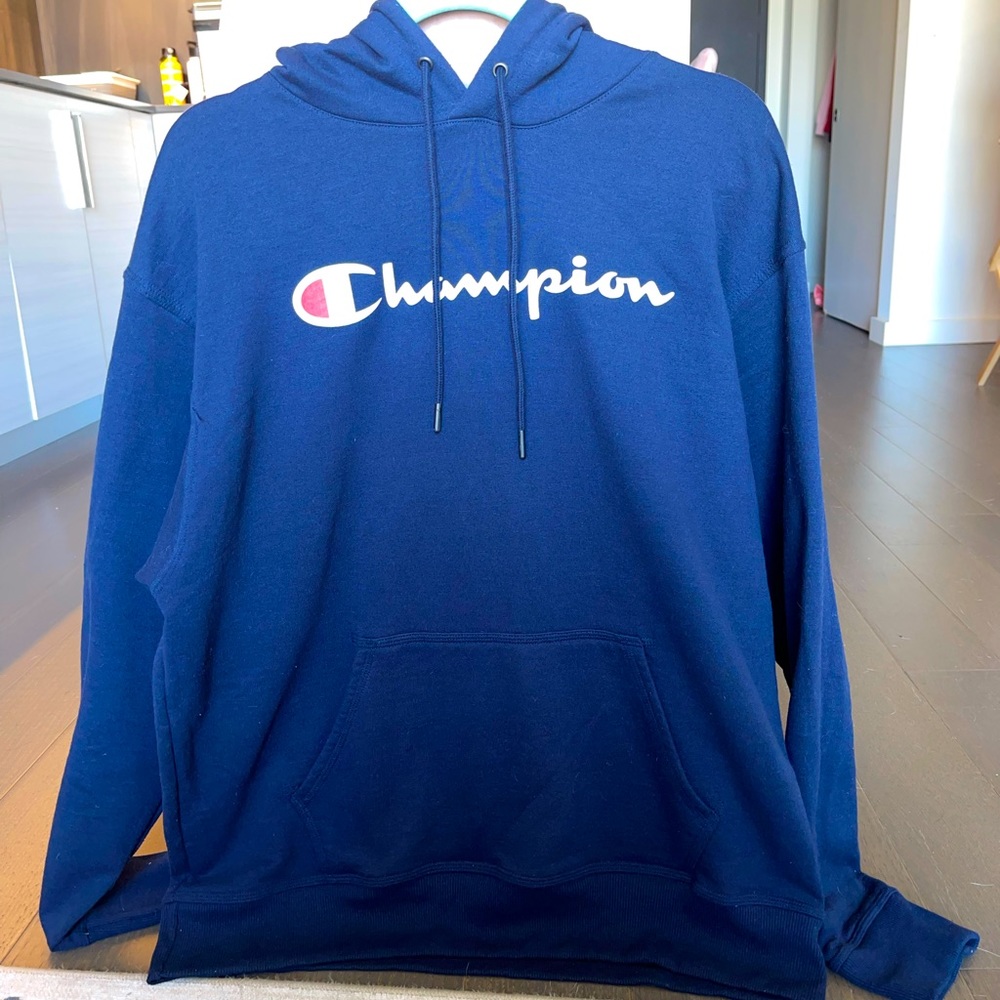 Blue Champion Sweatshirt size large great condition